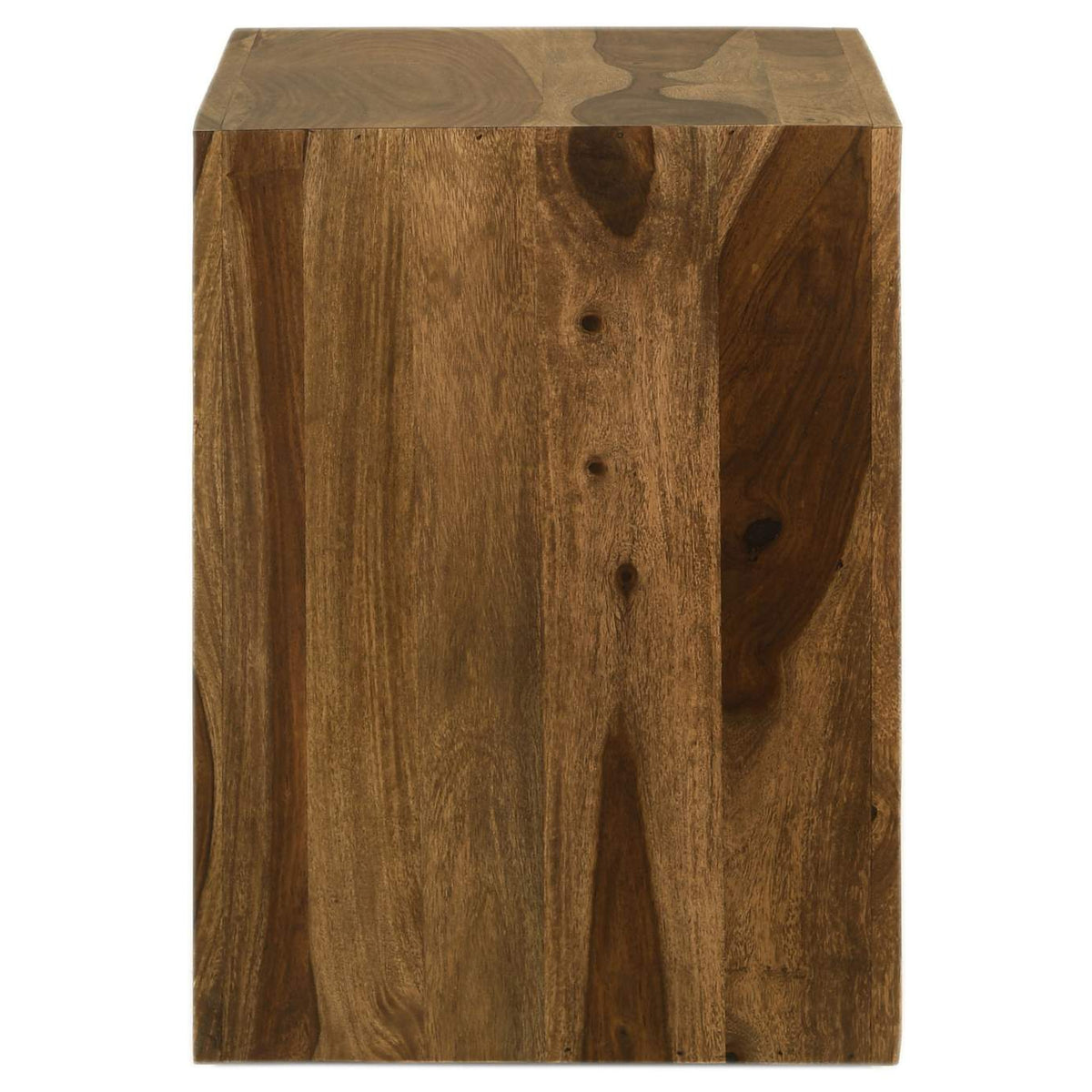 708418-S3 Odilia 3-piece Solid Wood Coffee and End Table Set Auburn