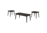 Radley 3-piece Rectangular Coffee Table Set Black