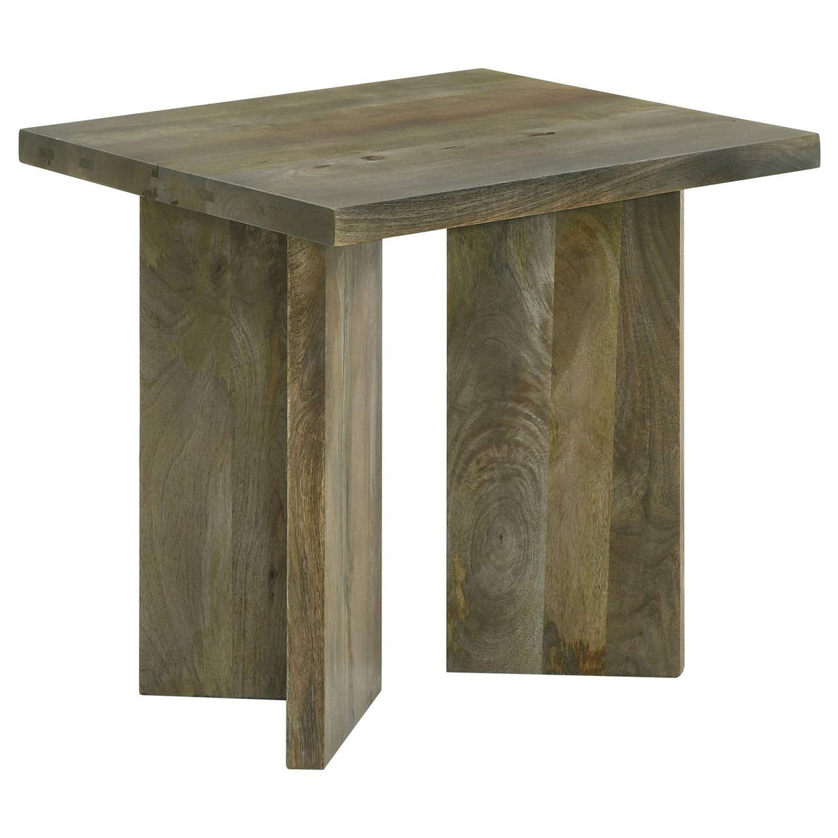 708498-S3 Andando 3-piece Coffee and End Table Set Mango Brown