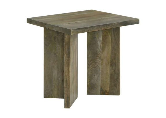 708498-S3 Andando 3-piece Coffee and End Table Set Mango Brown