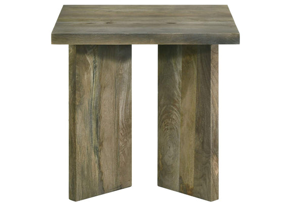 708498-S3 Andando 3-piece Coffee and End Table Set Mango Brown