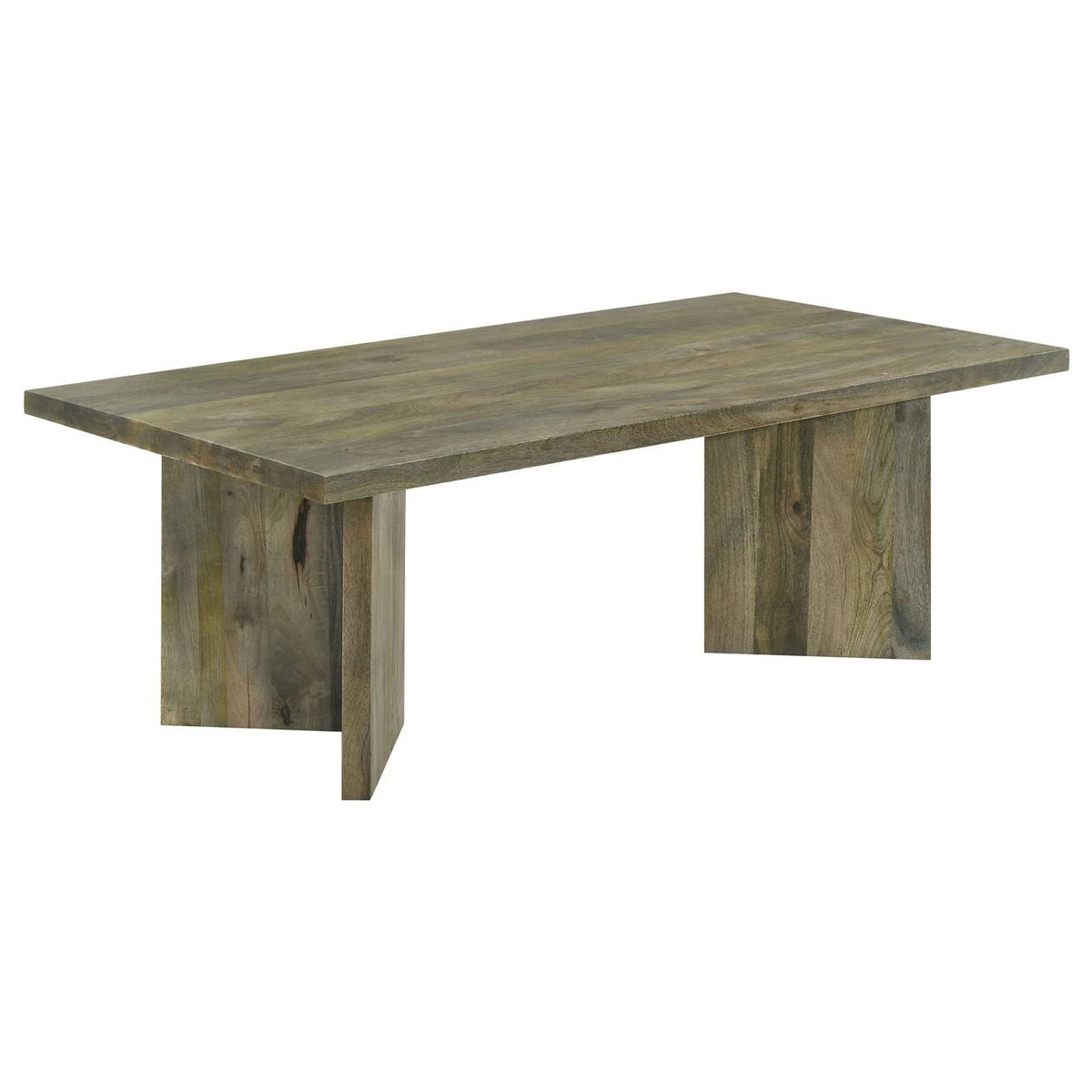 708498-S3 Andando 3-piece Coffee and End Table Set Mango Brown