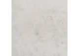 709667 Astoria Round Genuine Marble Side End Table White