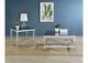 709728-S2 Lindley 2-piece Square Coffee and End Table Set Chrome