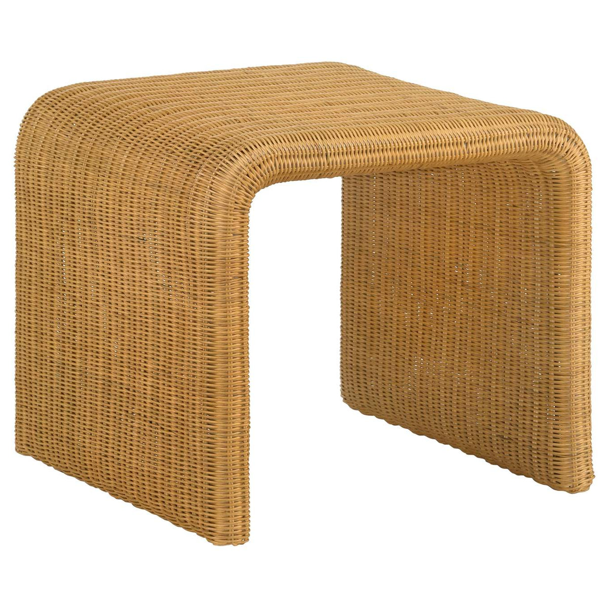 709818-S2 Cahya 2-piece Rattan Coffee and End Table Set Natural