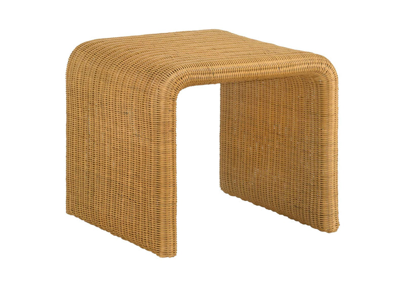 709818-S2 Cahya 2-piece Rattan Coffee and End Table Set Natural