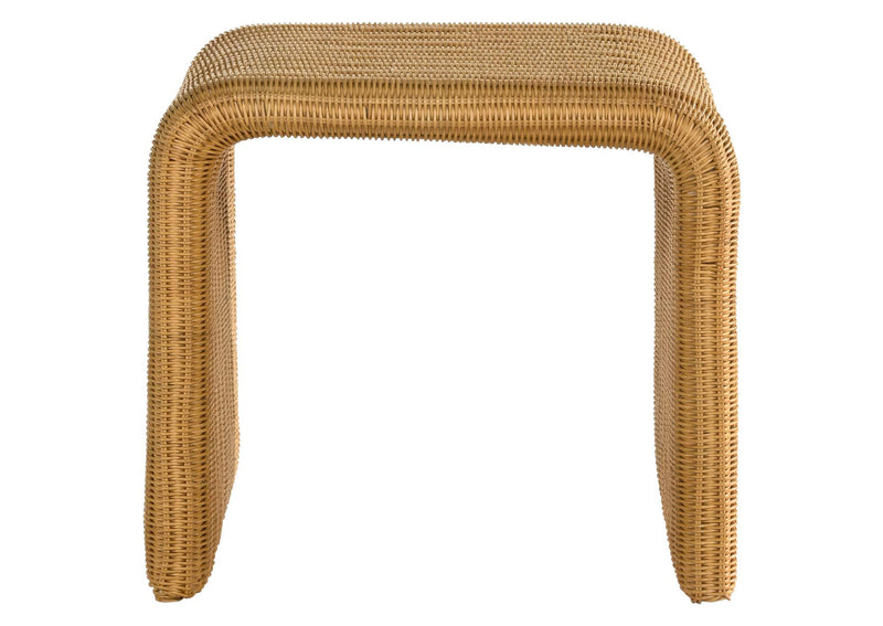 709818-S2 Cahya 2-piece Rattan Coffee and End Table Set Natural