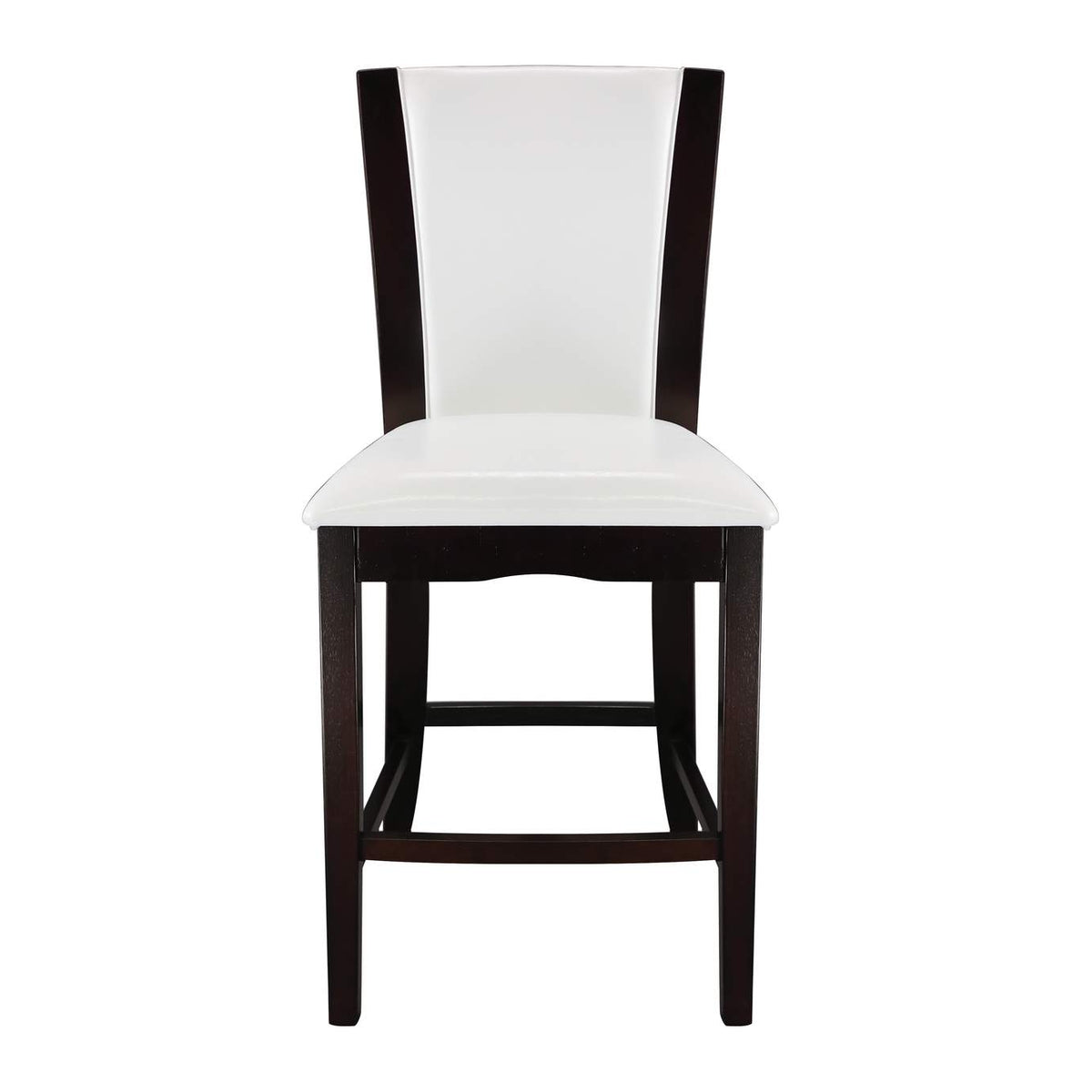 710-24W Daisy Counter Height Chair, White Bi-Cast Vinyl