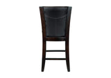 710-24 Daisy Counter Height Chair, Dark Brown Bi-Cast Vinyl
