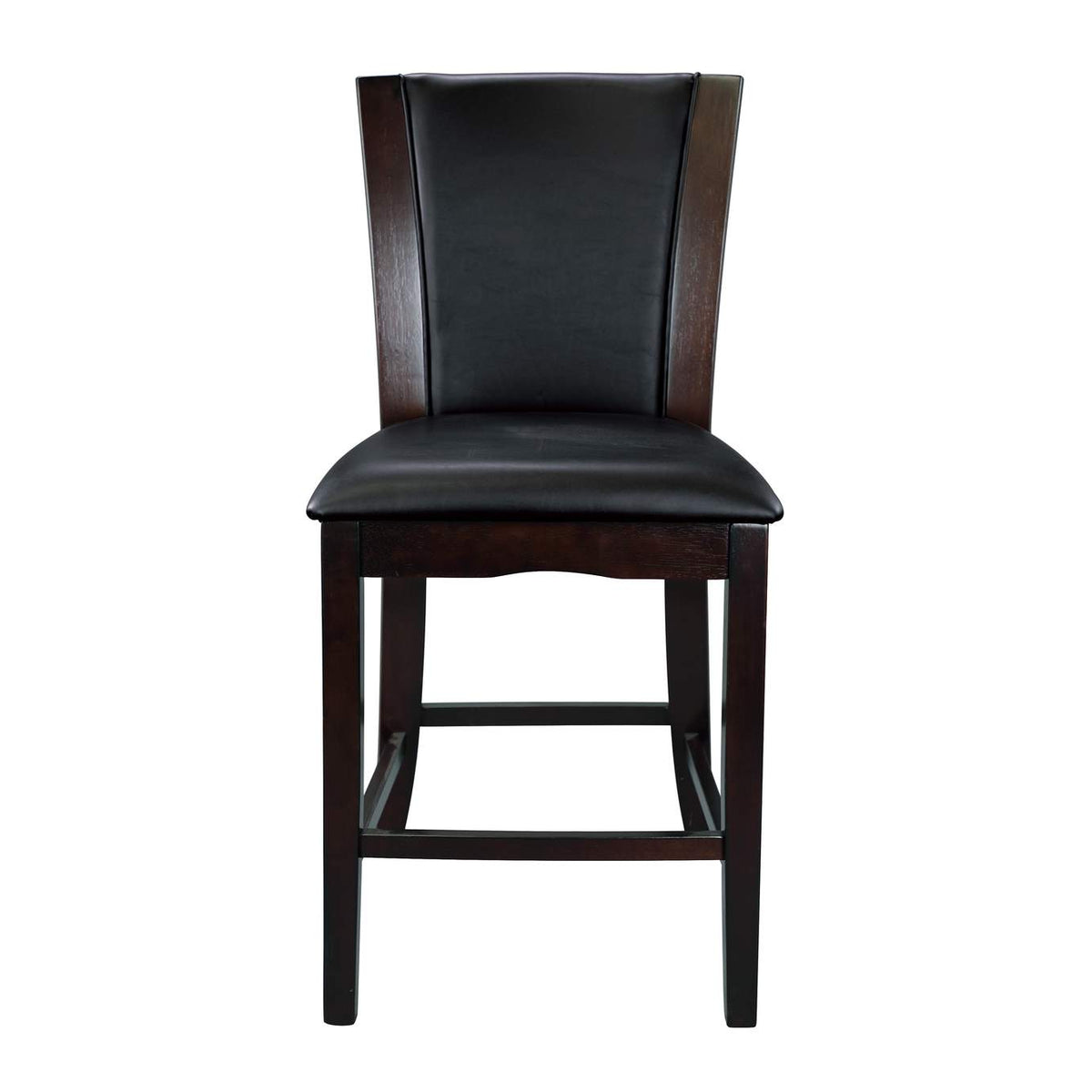 710-24 Daisy Counter Height Chair, Dark Brown Bi-Cast Vinyl
