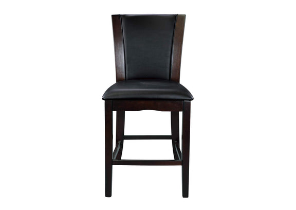710-24 Daisy Counter Height Chair, Dark Brown Bi-Cast Vinyl