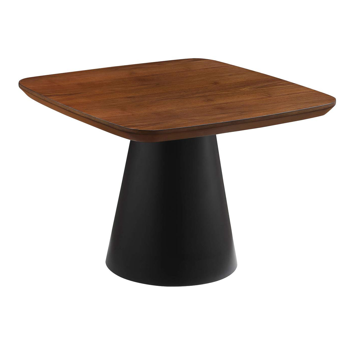 710010 Eason 2-piece Coffee Table Set Walnut and Black