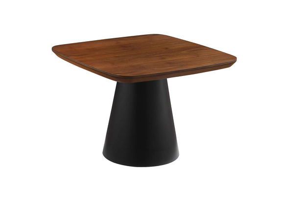 710010 Eason 2-piece Coffee Table Set Walnut and Black
