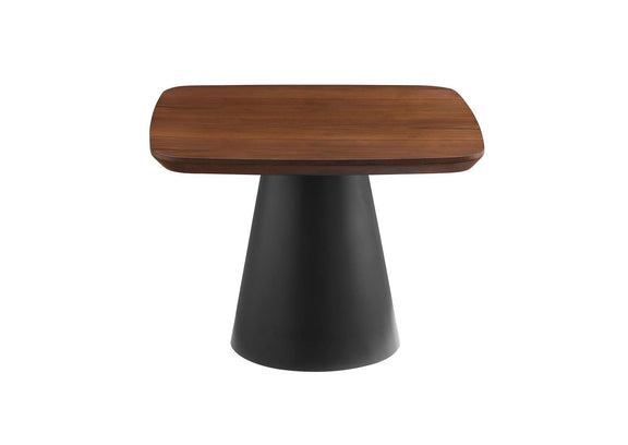 710010 Eason 2-piece Coffee Table Set Walnut and Black