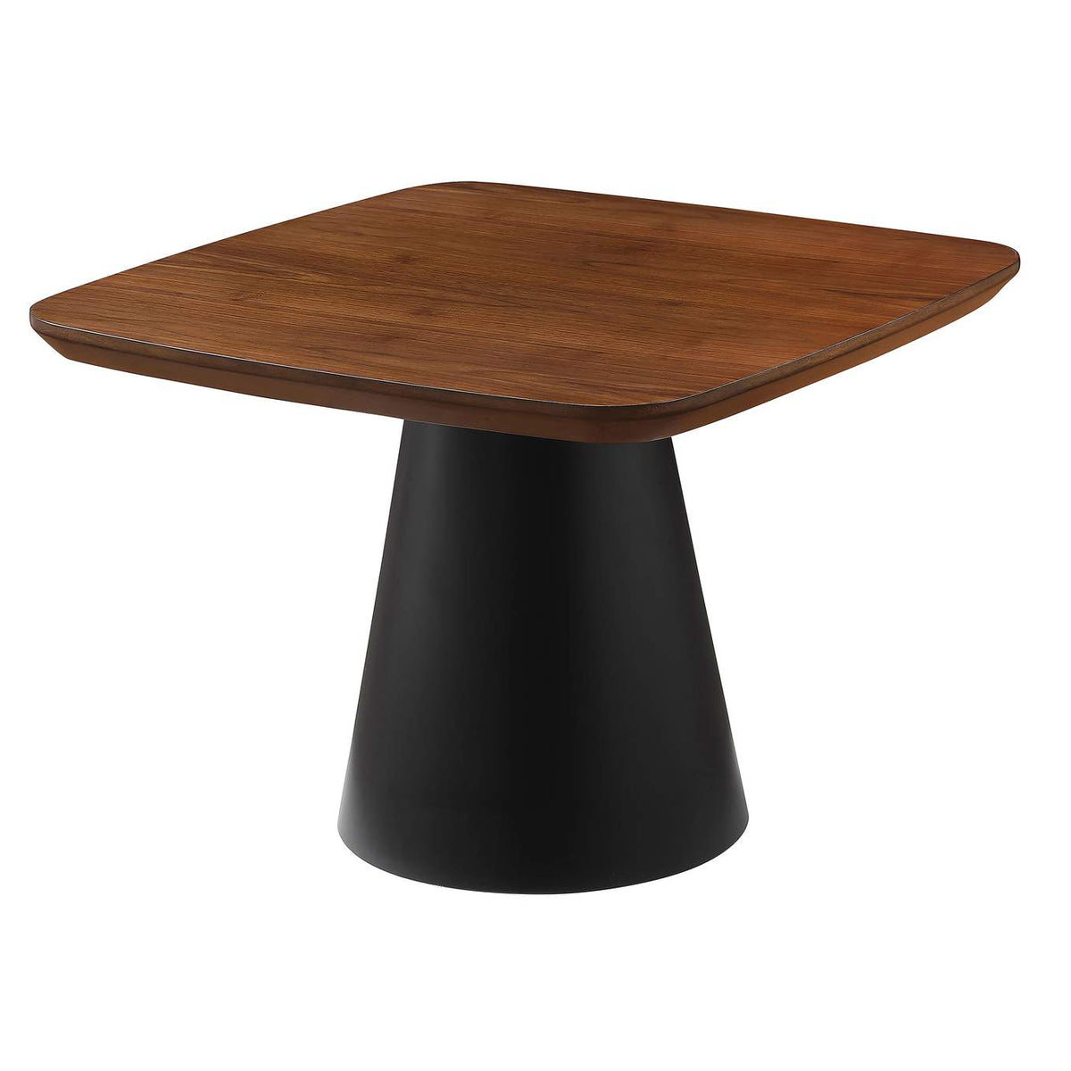 710010 Eason 2-piece Coffee Table Set Walnut and Black
