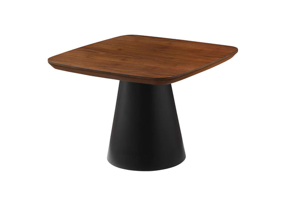 710010 Eason 2-piece Coffee Table Set Walnut and Black