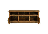 710042 Payne 60-inch TV Stand Media Console Distressed Brown