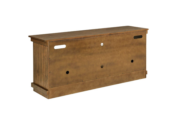 710042 Payne 60-inch TV Stand Media Console Distressed Brown