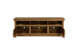710043 Payne 70-inch TV Stand Media Console Distressed Brown