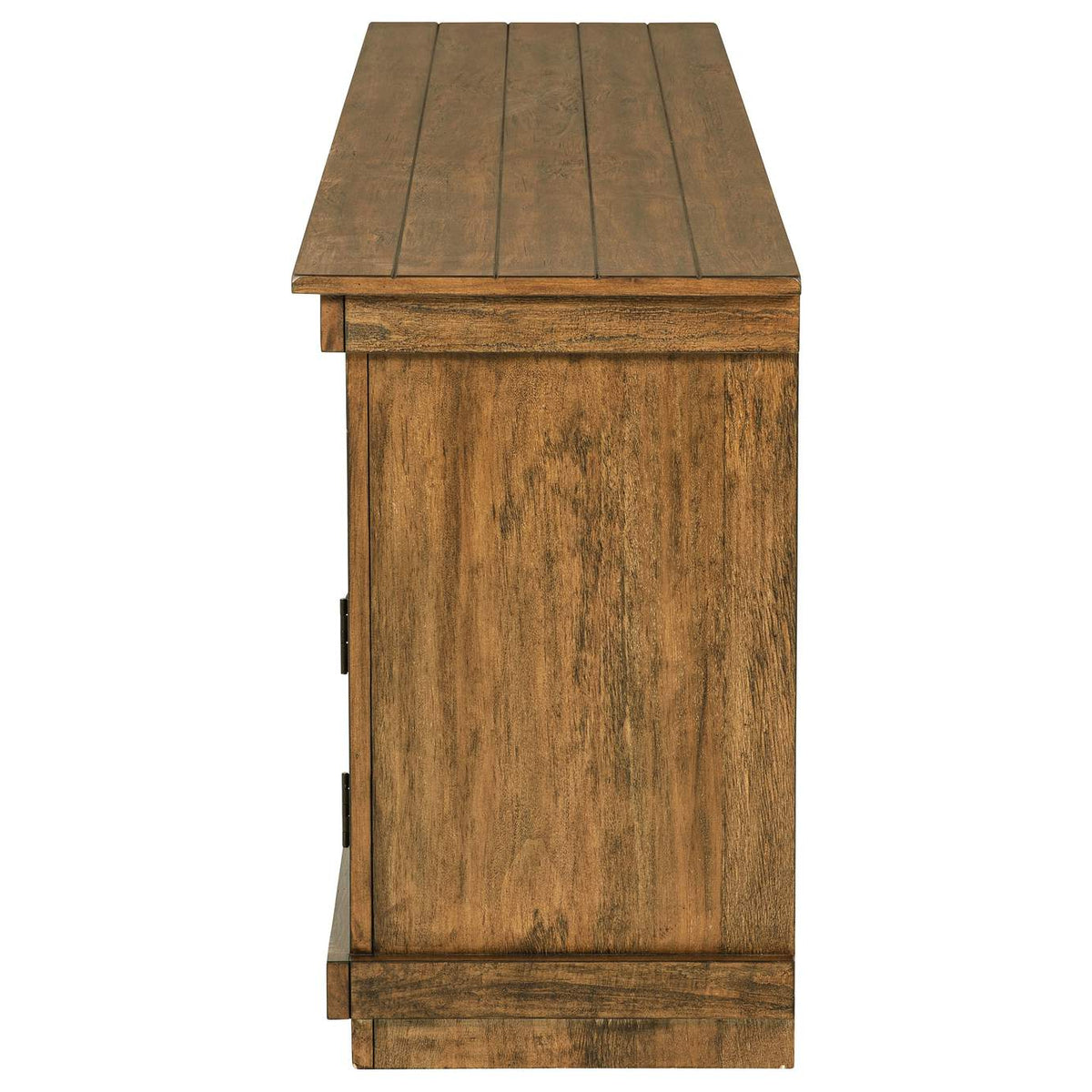 710043 Payne 70-inch TV Stand Media Console Distressed Brown