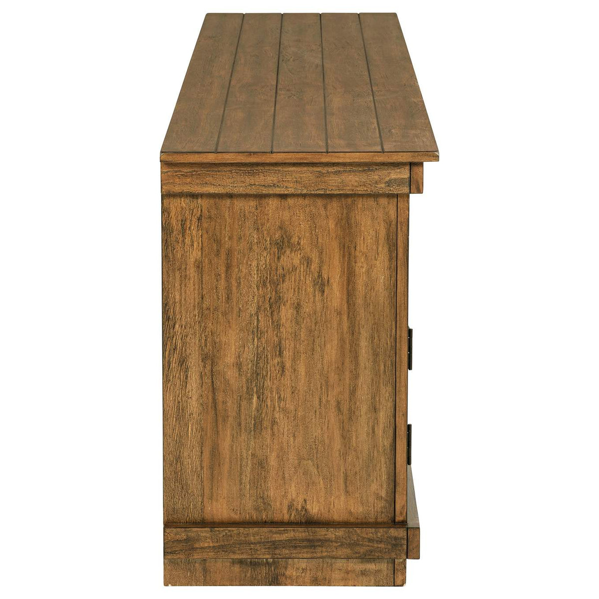 710043 Payne 70-inch TV Stand Media Console Distressed Brown