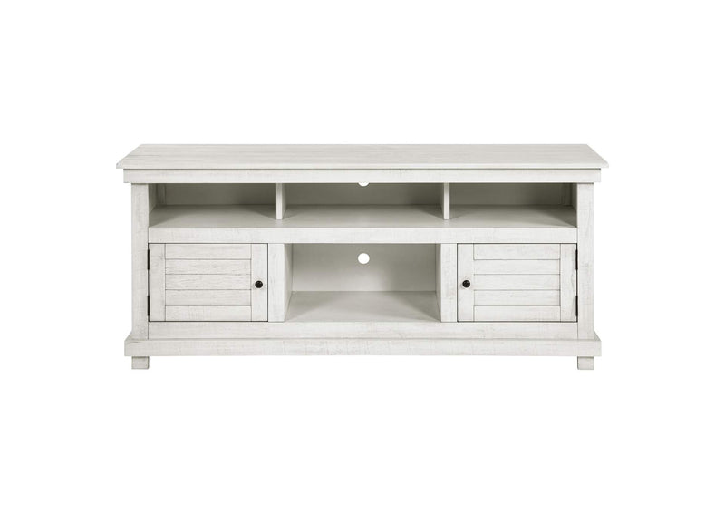 710052 Payne 60-inch TV Stand Media Console Distressed White