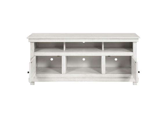 710052 Payne 60-inch TV Stand Media Console Distressed White