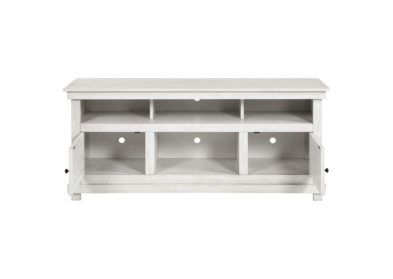 710052 Payne 60-inch TV Stand Media Console Distressed White