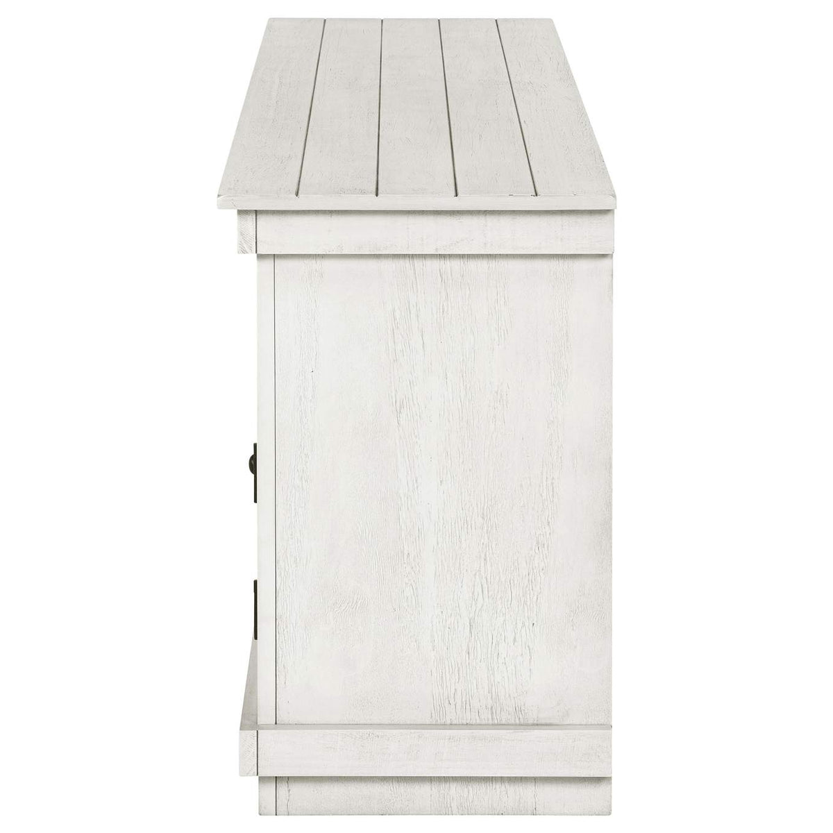 710052 Payne 60-inch TV Stand Media Console Distressed White