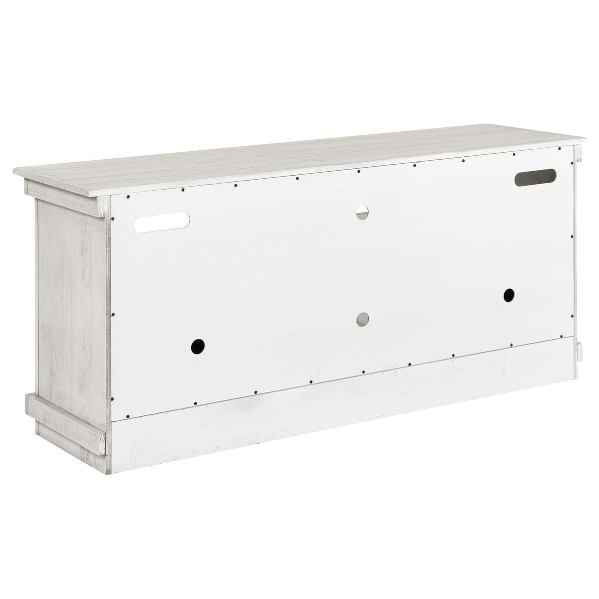 710052 Payne 60-inch TV Stand Media Console Distressed White