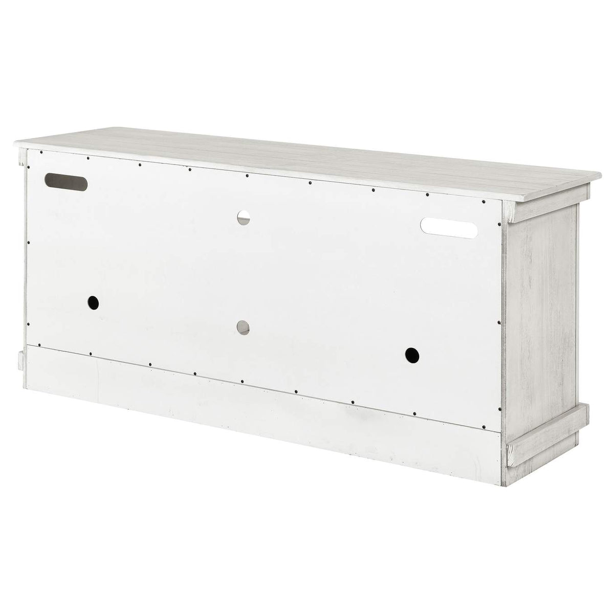 710052 Payne 60-inch TV Stand Media Console Distressed White