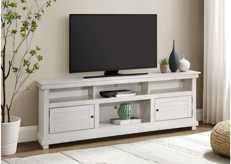 710053 Payne 70-inch TV Stand Media Console Distressed White