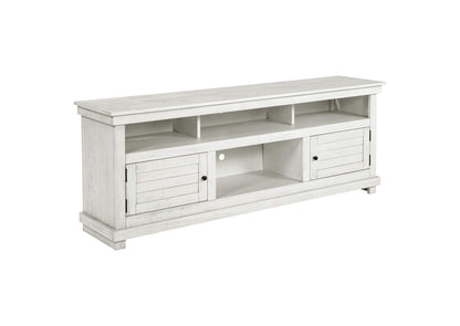 710053 Payne 70-inch TV Stand Media Console Distressed White