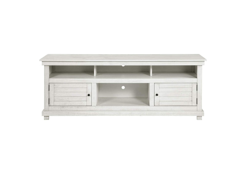 710053 Payne 70-inch TV Stand Media Console Distressed White