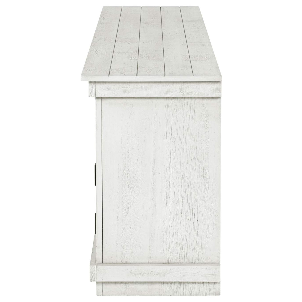 710053 Payne 70-inch TV Stand Media Console Distressed White