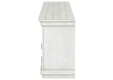 710053 Payne 70-inch TV Stand Media Console Distressed White