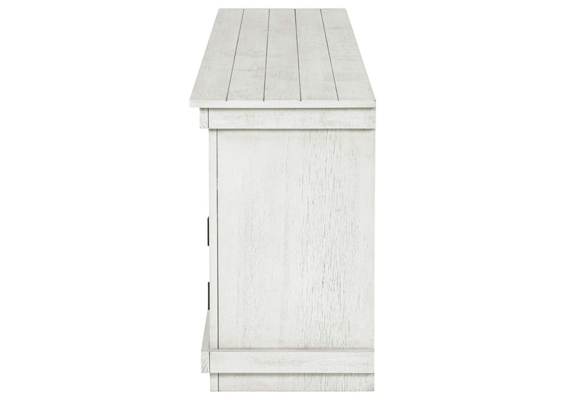 710053 Payne 70-inch TV Stand Media Console Distressed White
