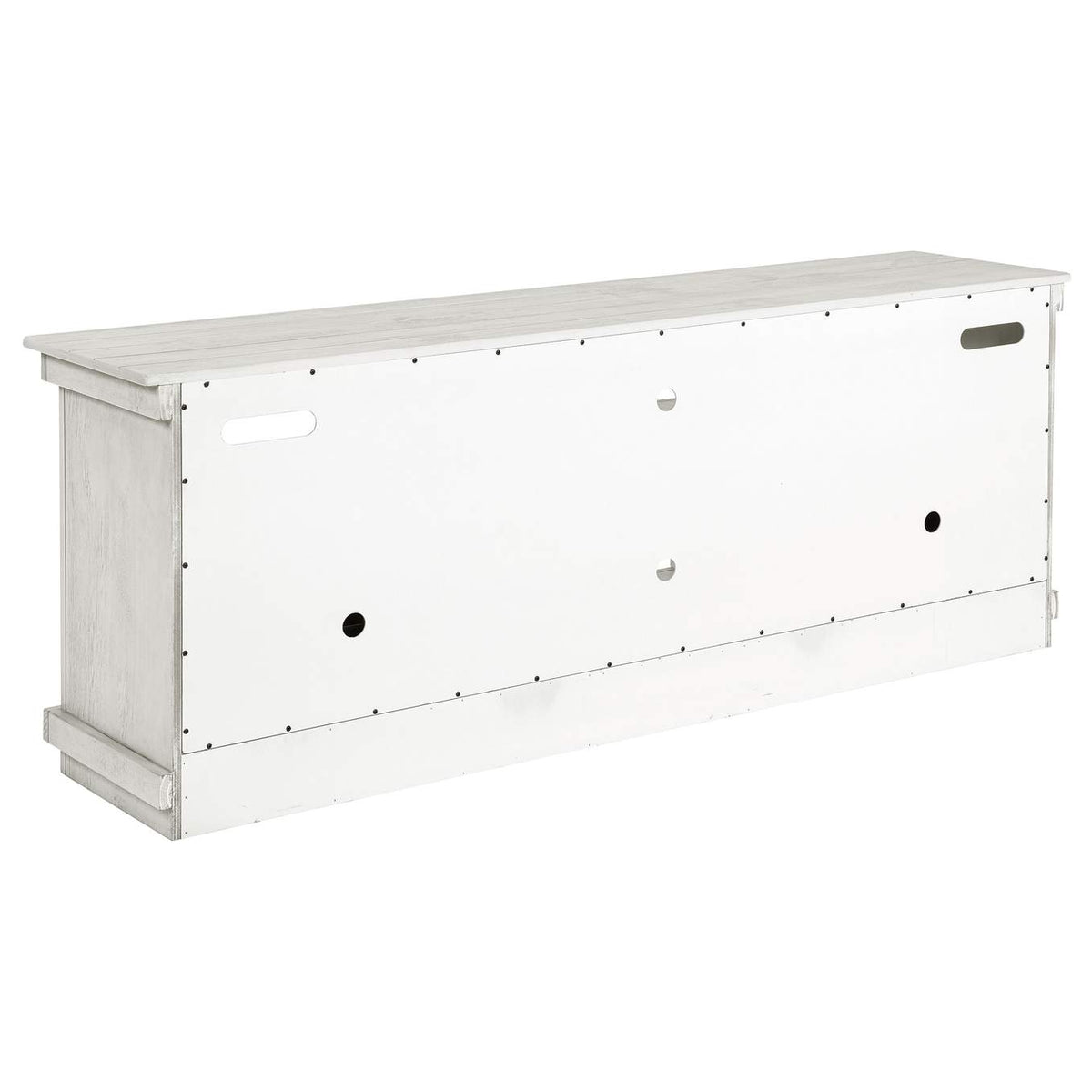 710053 Payne 70-inch TV Stand Media Console Distressed White