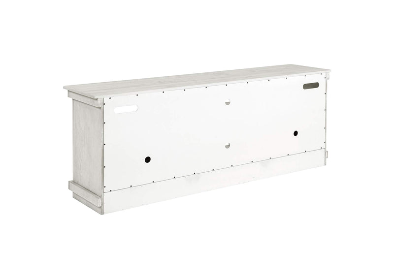 710053 Payne 70-inch TV Stand Media Console Distressed White