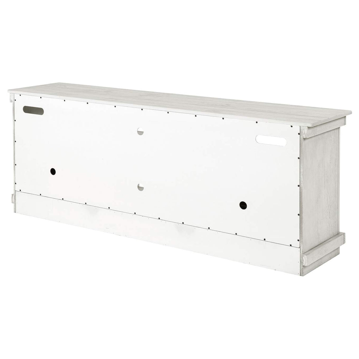 710053 Payne 70-inch TV Stand Media Console Distressed White