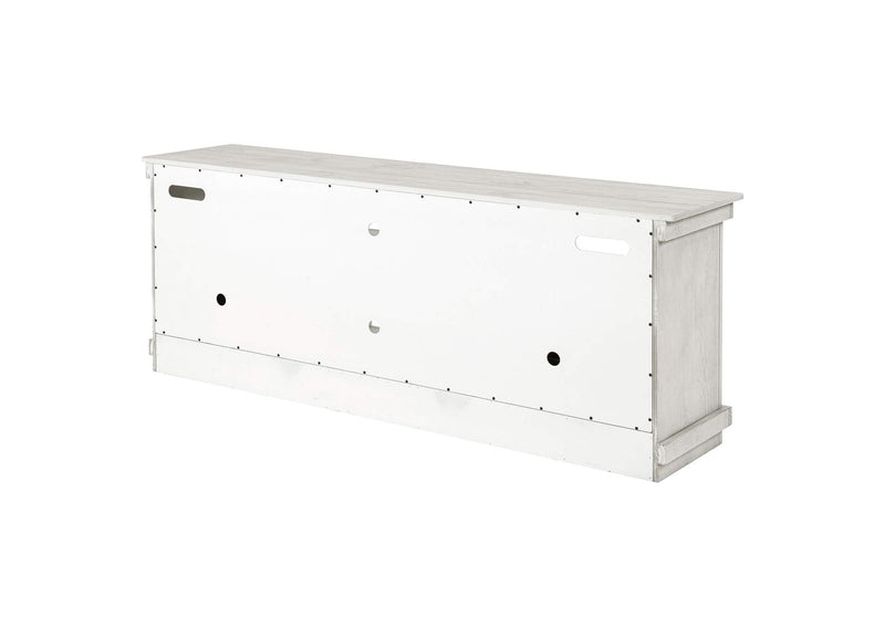 710053 Payne 70-inch TV Stand Media Console Distressed White