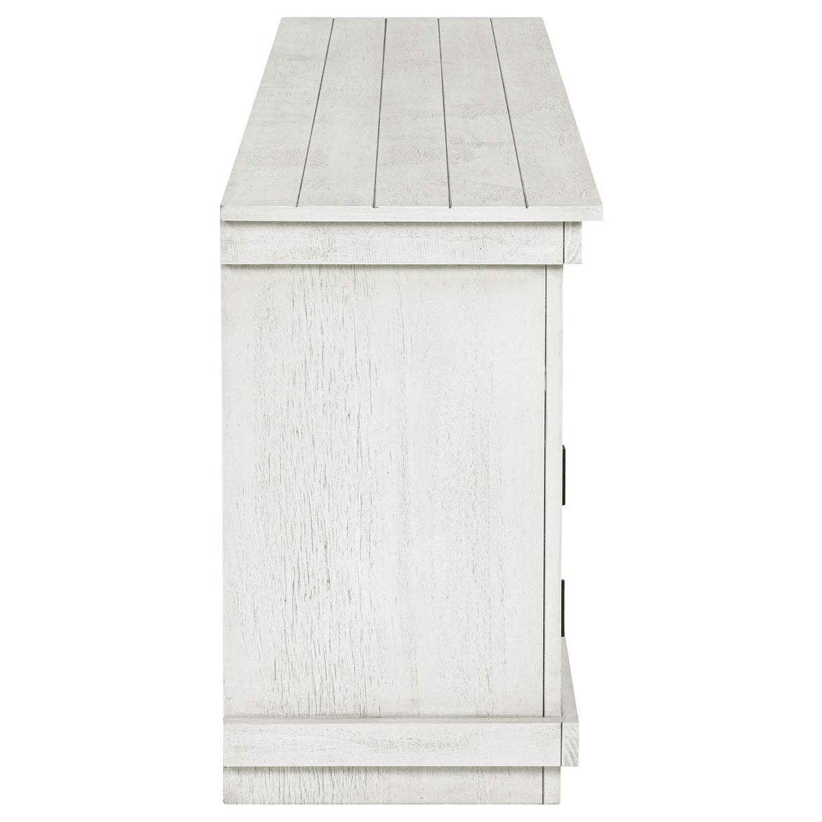 710053 Payne 70-inch TV Stand Media Console Distressed White
