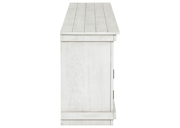 710053 Payne 70-inch TV Stand Media Console Distressed White