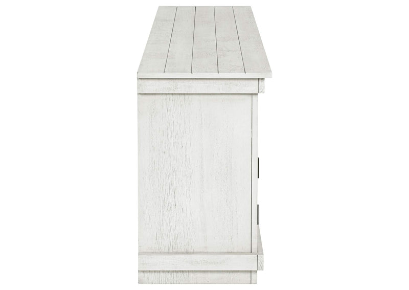 710053 Payne 70-inch TV Stand Media Console Distressed White