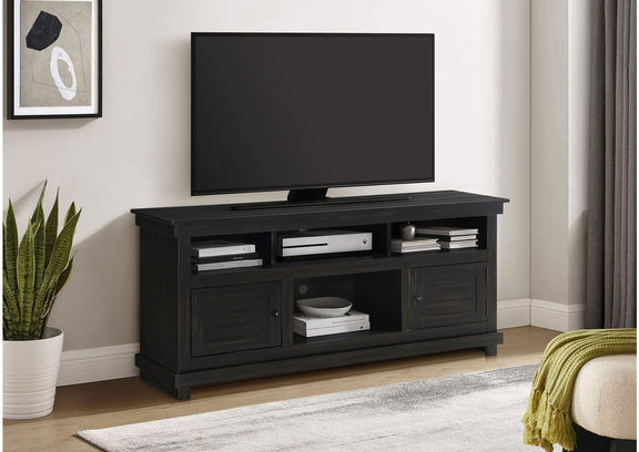 710062 Payne 60-inch TV Stand Media Console Distressed Java