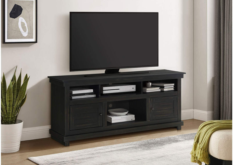 710062 Payne 60-inch TV Stand Media Console Distressed Java