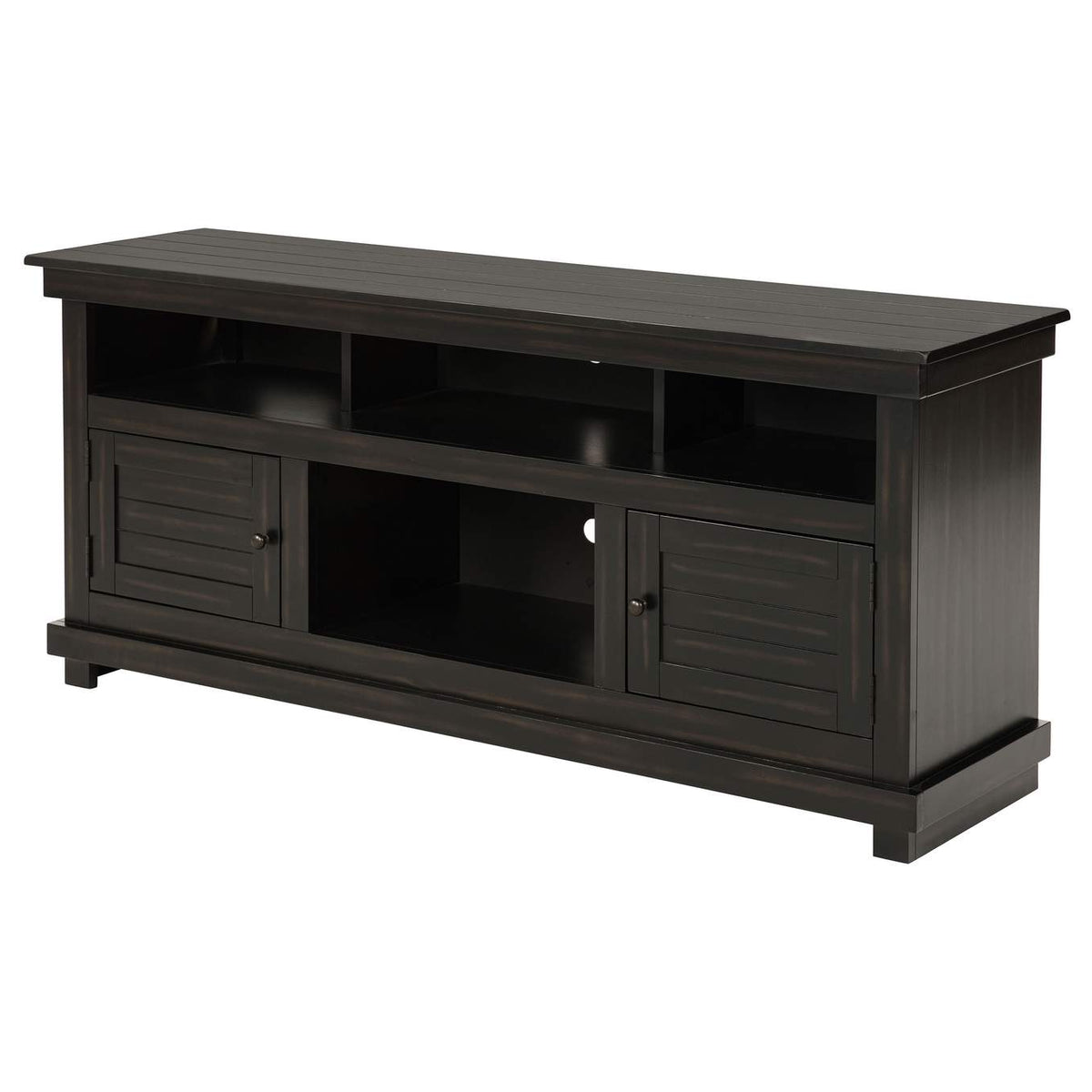 710062 Payne 60-inch TV Stand Media Console Distressed Java