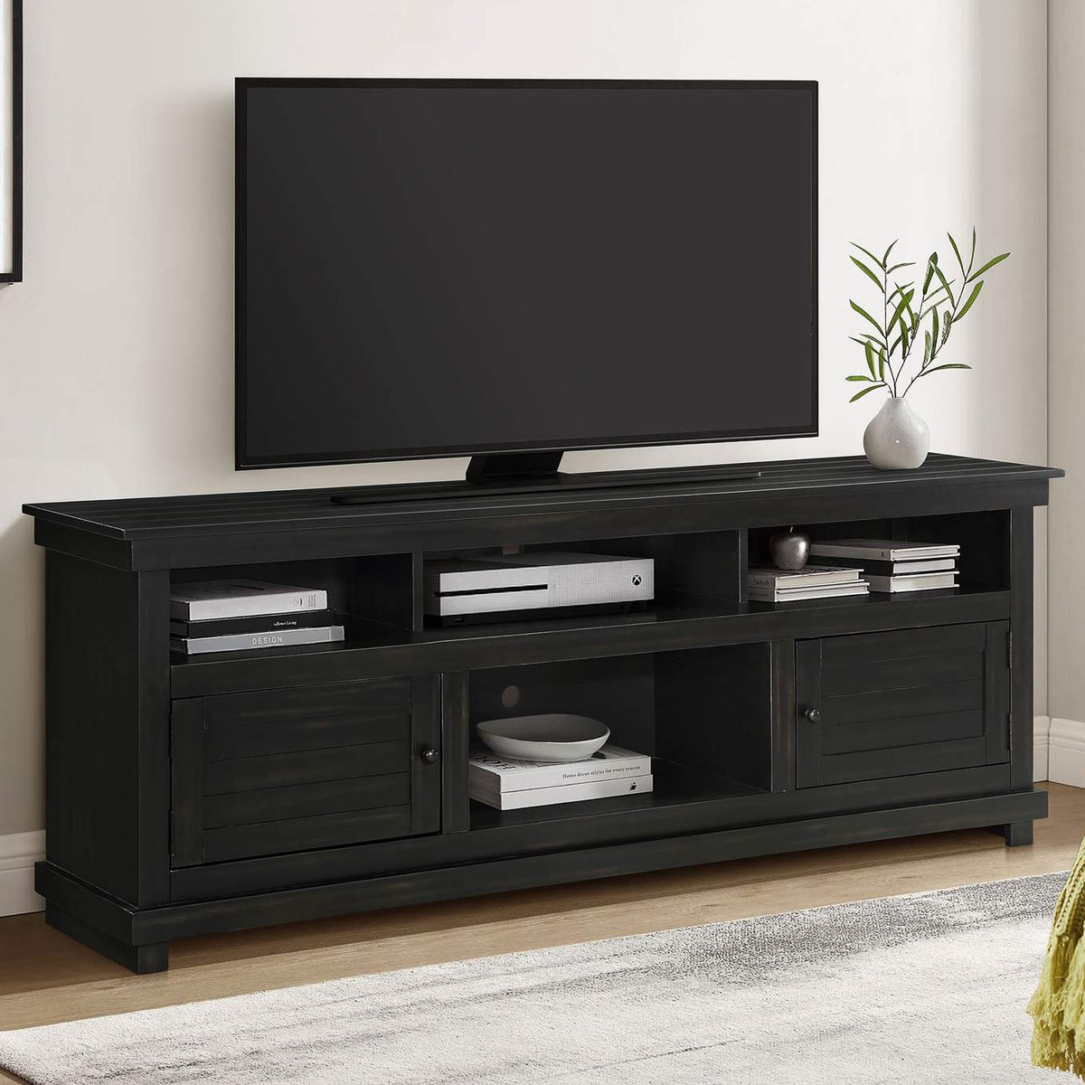710063 Payne 70-inch TV Stand Media Console Java