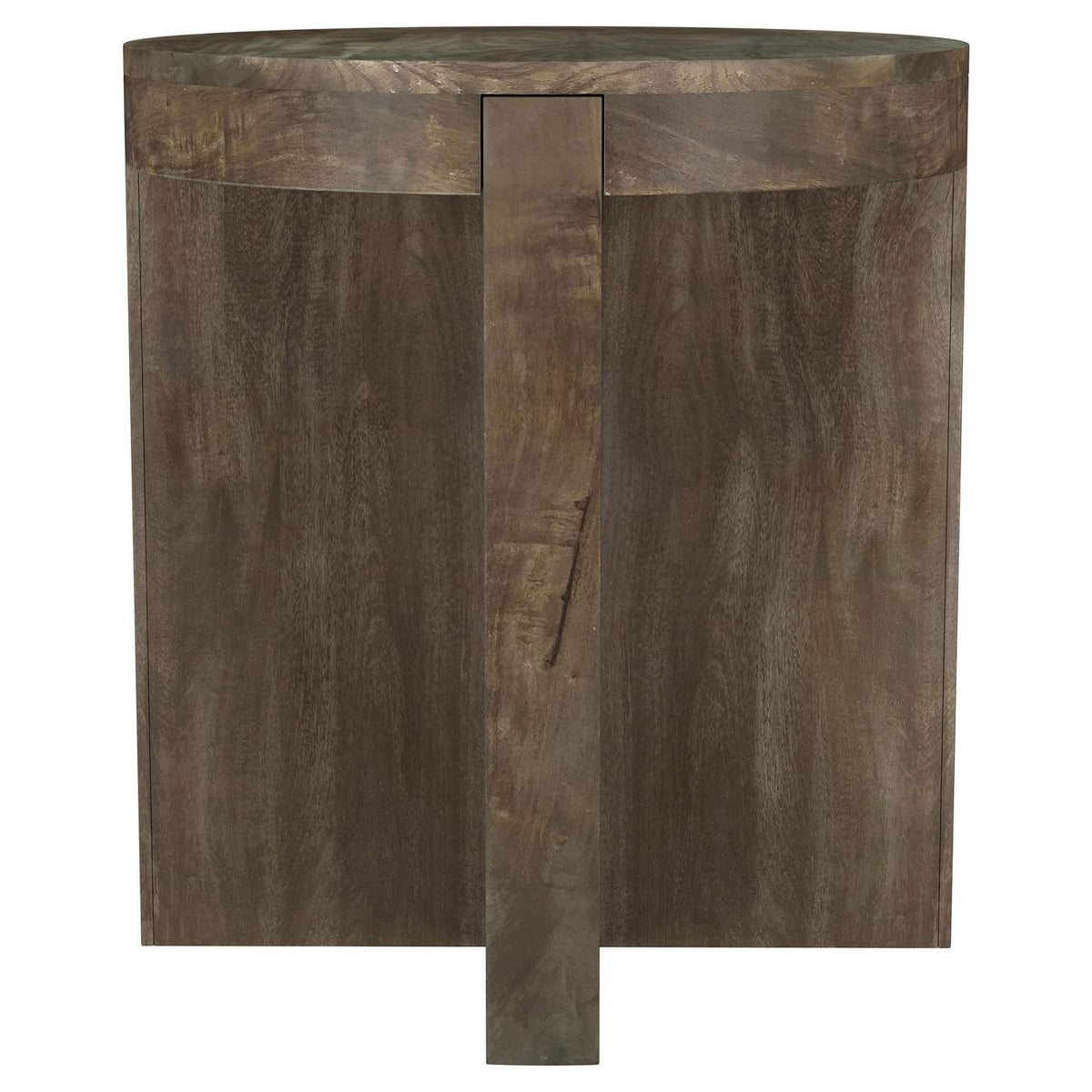 710138-S3 Kinkaid 3-piece Solid Wood Coffee and End Table Set Brown