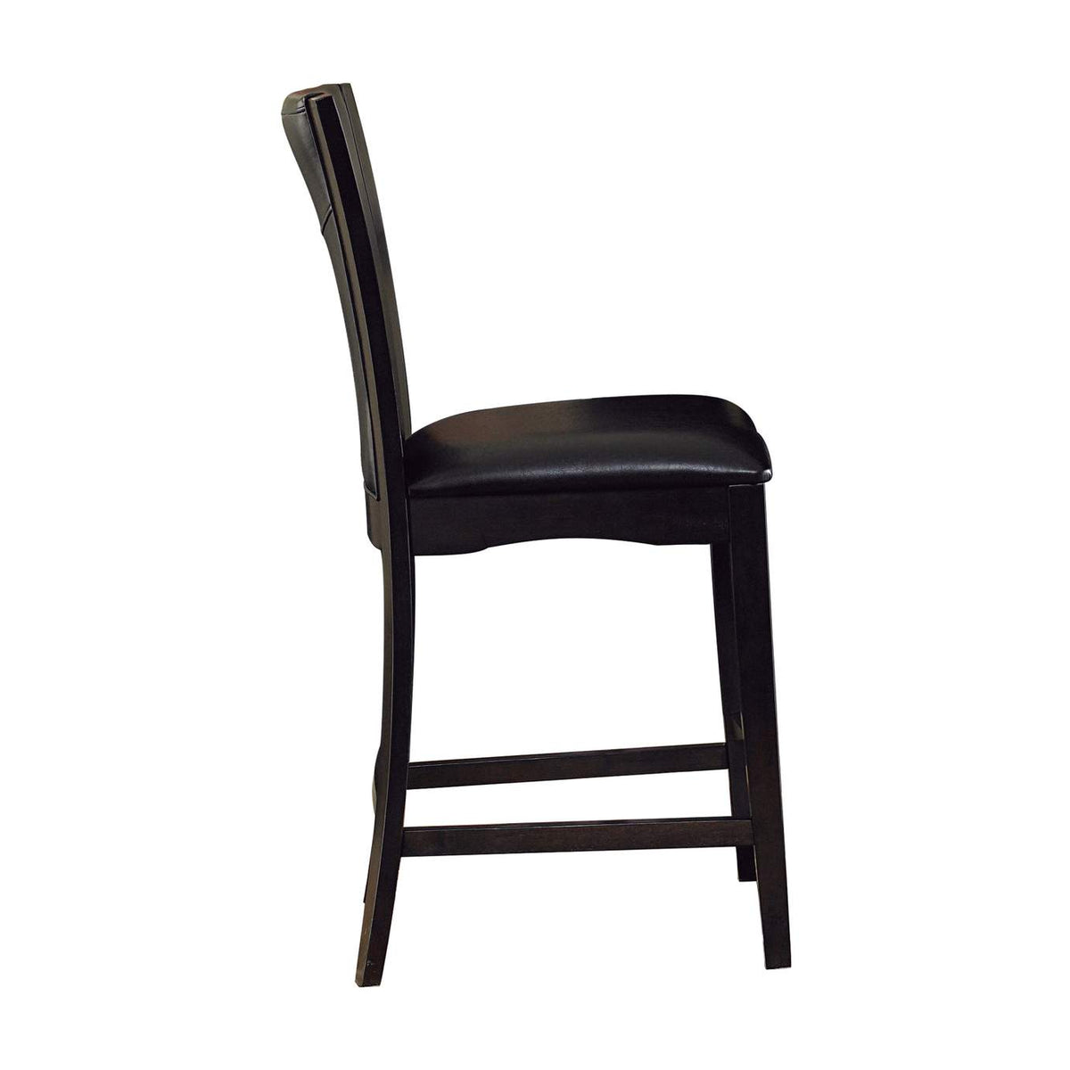 710-24 Daisy Counter Height Chair, Dark Brown Bi-Cast Vinyl